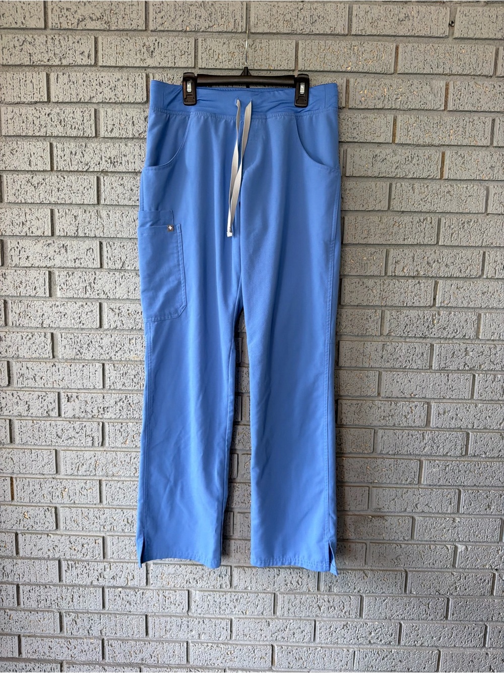 Figs Kade Straight Leg Scrub Pants Ceil Blue Size Small - Picture 3 of 5